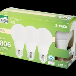 Tous Les Articles Bricolage|Éclairage<LSC Ampoules LED 5.9 watt 806 lm | Action FR