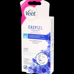 Tous Les Articles Hygiène & Beauté|Épilation & Rasage<Veet Bandes de cire pour visage Easy-Gel | Action FR