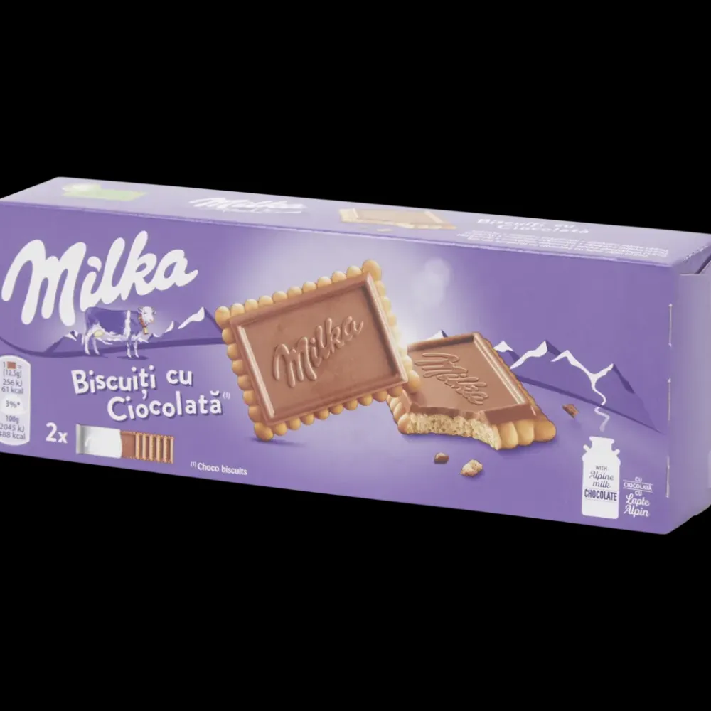 Tous Les Articles Boissons & Alimentation|Biscuits Et Pâtisseries<Milka Biscuits nappés de chocolat | Action FR