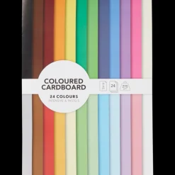 Tous Les Articles Papeterie & Bureau|Papier Et Cahiers< Bloc de papier cartonné coloré | Action FR