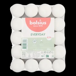 Bougies<Bolsius Bougies chauffe-plats blanches | Action FR