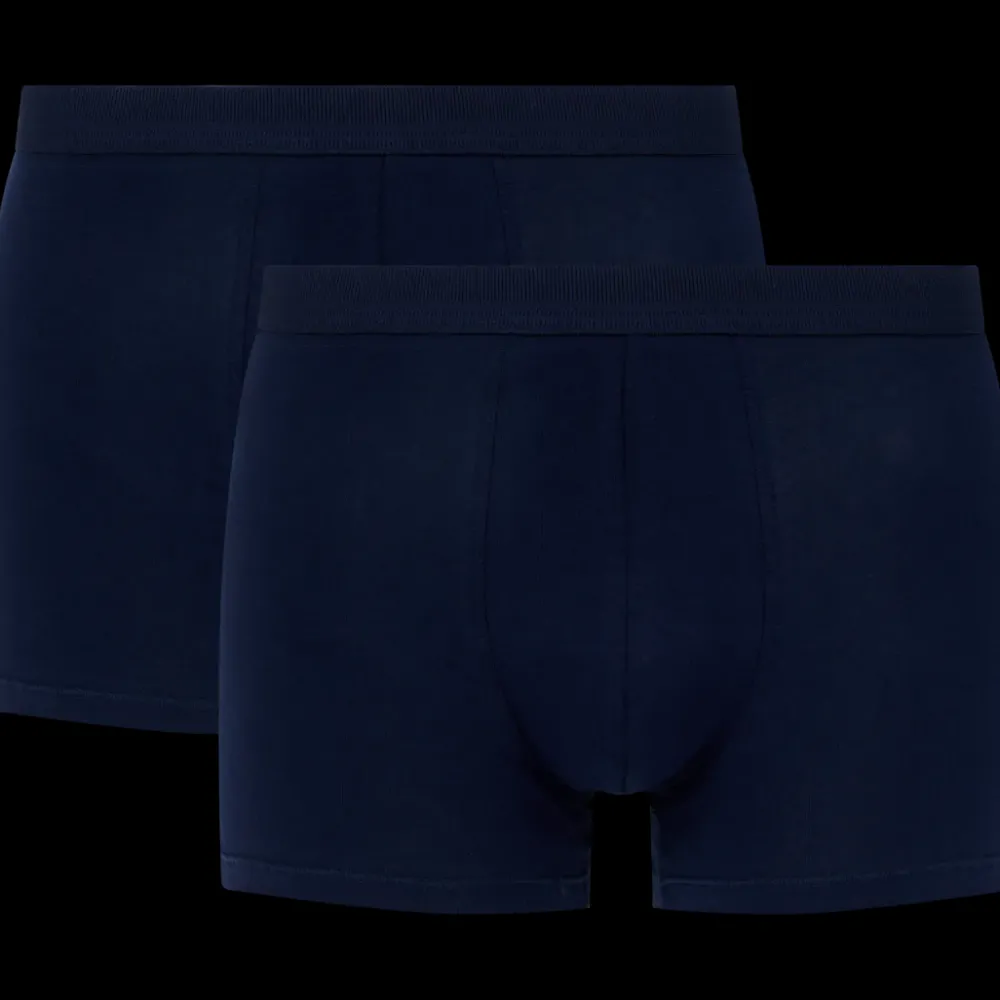 Tous Les Articles Mode|Sous-vêtements<Jack Parker Boxers Bleu marine Homme 2 Pièces | Action FR