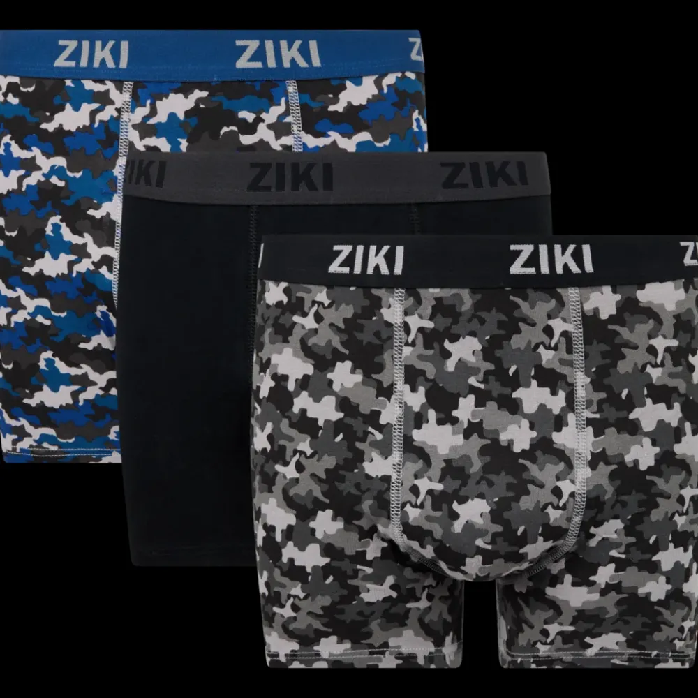 Tous Les Articles Mode|Sous-vêtements<Ziki Boxers Homme 3 Pièces | Action FR