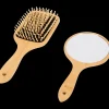 Tous Les Articles Hygiène & Beauté|Soins Capillaires< Brosse en bambou et miroir | Action FR
