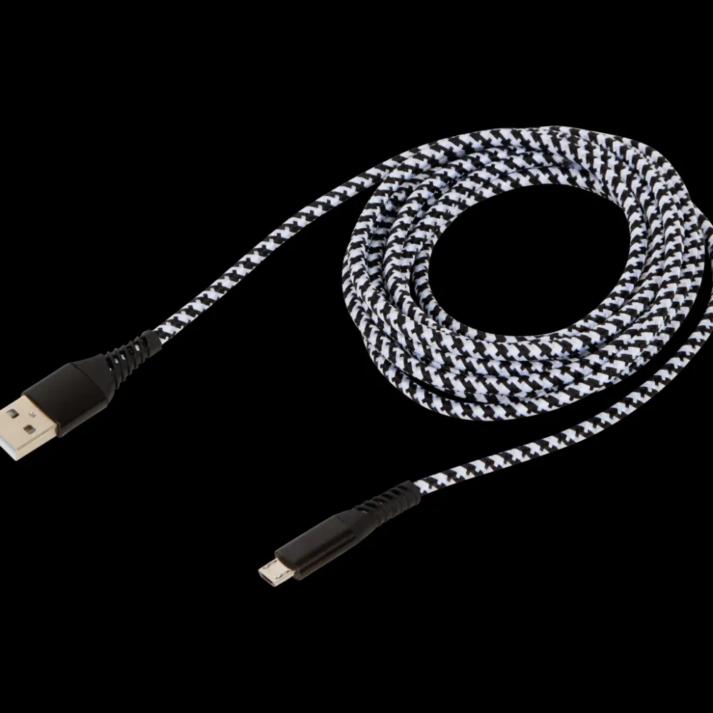 Tous Les Articles Multimédia|Câbles Et Répartiteur<Sologic Câble de charge et de transfert de données Micro-USB 3 m | Action FR