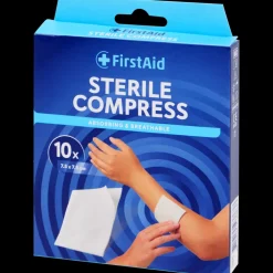 Tous Les Articles Hygiène & Beauté|Santé< Compresses stériles First Aid | Action FR