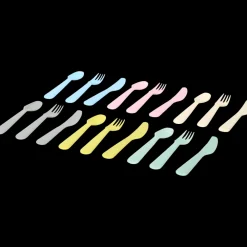 Tous Les Articles Cuisine|Couverts< Couverts en plastique Multicolor 18 Pièces | Action FR