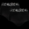 Tous Les Articles Mode|Sous-vêtements<Dolce Bella Culottes taille haute en dentelle Femme 2 Pièces | Action FR