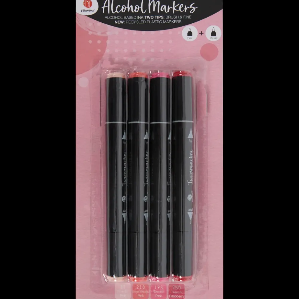 Bricolage|Coloriage Et Dessin< Feutres à double-pointe DécoTime | Action FR