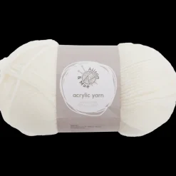 Crocheter Et Tricoter<Alison & Mae Fil à tricoter Alison & Mae Blanc Blanc | Action FR