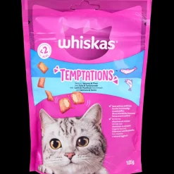 Tous Les Articles Animaux Domestiques|Alimentation<Whiskas Friandises pour chat Temptations Saumon et fruits de mer | Action FR