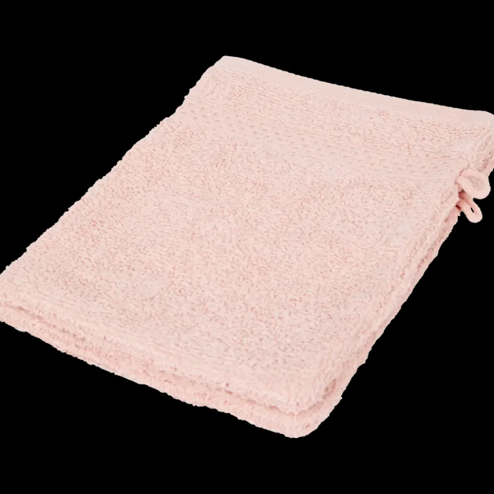 Tous Les Articles Habitat|Salle De Bain< Gants de toilette Capetown Rose Rose | Action FR