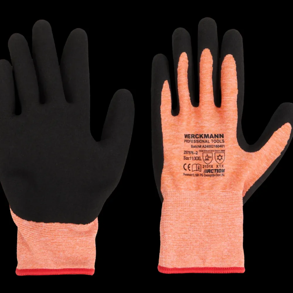Tous Les Articles Mode|Accessoires<Werckmann Gants de travail thermiques Latex | Action FR