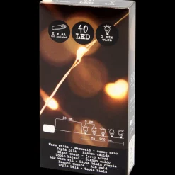 Décoration Saisonnière< Guirlande lumineuse blanc chaud | Action FR