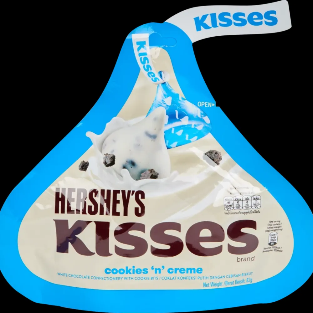 Tous Les Articles Boissons & Alimentation|Chocolat<Hershey's Kisses Hershey's Cookies & Cream | Action FR