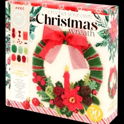 Tous Les Articles Hobby|Bricolage< Kit créatif couronne de Noël | Action FR