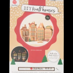 Cartes< Kit maisons d'hiver en kraft DécoTime | Action FR