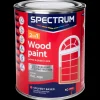 Tous Les Articles Bricolage|Peinture<Spectrum Laque satinée pour bois 2-en-1 RAL 7036 Gris 0.75 litre | Action FR