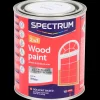 Tous Les Articles Bricolage|Peinture<Spectrum Laque satinée pour bois 2-en-1 Blanc Blanc 750 ml | Action FR