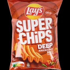 Tous Les Articles Boissons & Alimentation|Chips<Lay's Lay's Super Chips Deep American BBQ | Action FR