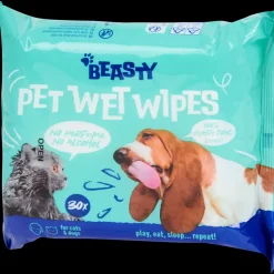 Tous Les Articles Animaux Domestiques|Soin<Beasty Lingettes nettoyantes pour animaux | Action FR