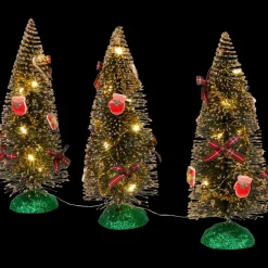 Tous Les Articles Habitat|Décoration Saisonnière< Mini-sapins de Noël LED | Action FR