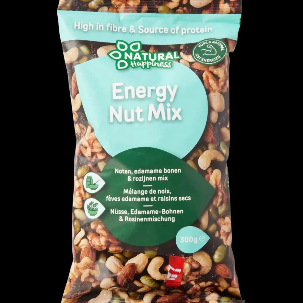 Tous Les Articles Boissons & Alimentation|Noix Et Snacks< Mélange de noix, edamame et raisins secs Natural Happiness | Action FR
