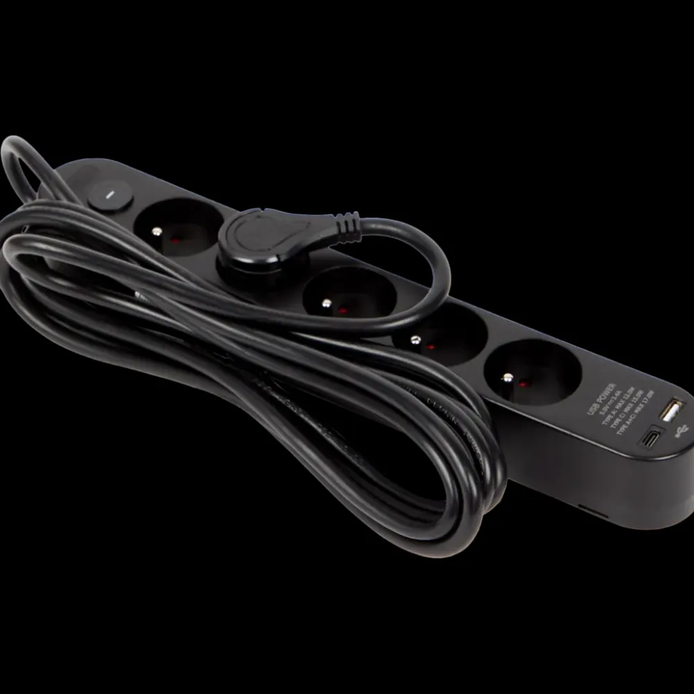 Tous Les Articles Bricolage|Rallonges<Pro-max Multiprise 3 m | Action FR