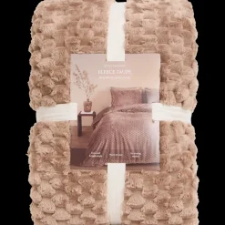 Tous Les Articles Habitat|Literie< Parure de lit en polaire Coco 240 x 220 cm | Action FR