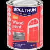 Tous Les Articles Bricolage|Peinture<Spectrum Peinture laque satinée pour bois 2-en-1 Anthracite Gris 750 ml | Action FR