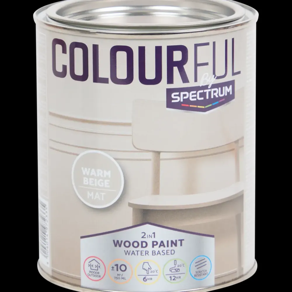 Tous Les Articles Bricolage|Peinture<Spectrum Peinture pour meubles 2-en-1 Colourful Beige Beige | Action FR