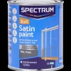 Tous Les Articles Bricolage|Peinture<Spectrum Peinture satinée 2-en-1 RAL 7043 Gris 750 ml | Action FR