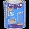 Tous Les Articles Bricolage|Peinture<Spectrum Peinture satinée 2-en-1 RAL 7036 Gris 750 ml | Action FR