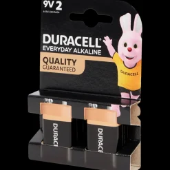 Tous Les Articles Multimédia|Piles<Duracell Piles Everyday Alkaline 9 volts 2 Pièces | Action FR
