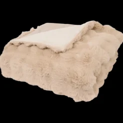 Tous Les Articles Habitat|Plaids Et Couvertures< Plaid en fausse fourrure | Action FR