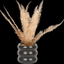 Tous Les Articles Habitat|Plantes Et Fleurs Artificielles< Plante artificielle dorée en pot | Action FR