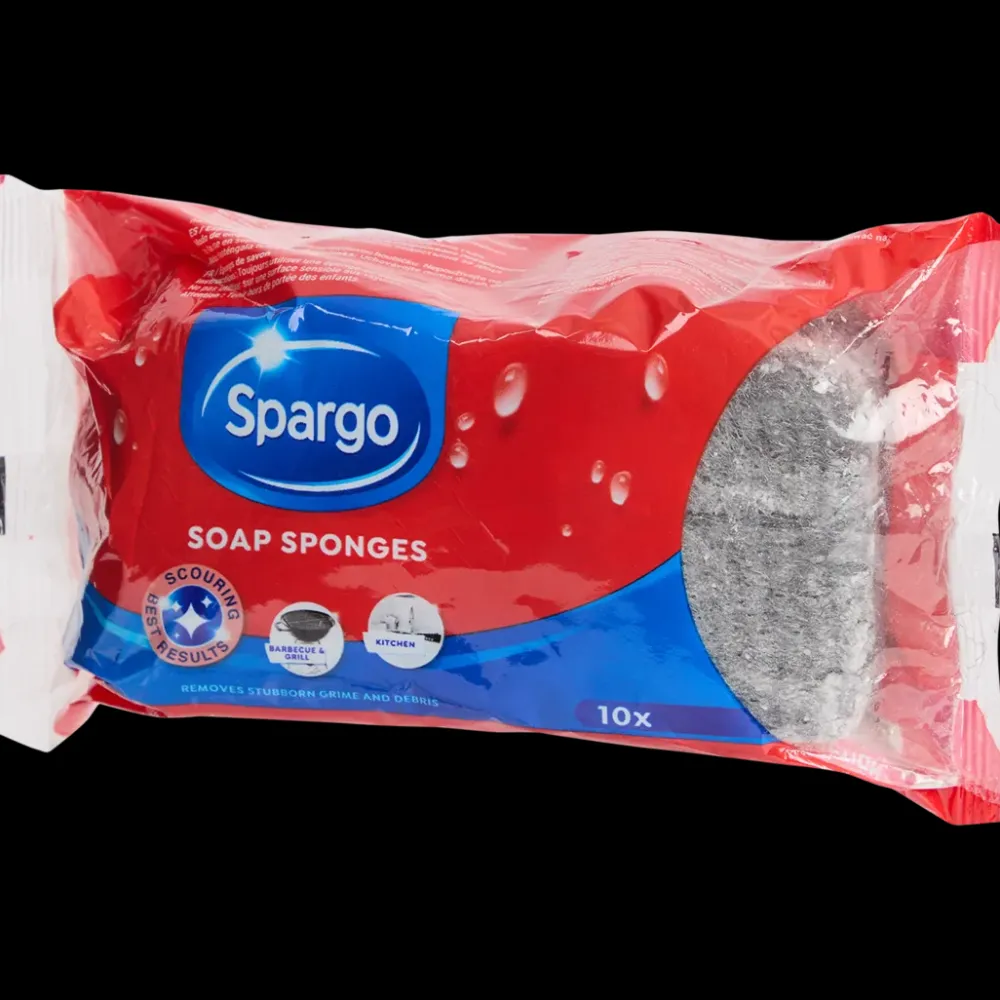Tous Les Articles Articles Ménagers|Articles De Nettoyage<Spargo Éponges en laine d'acier savonneuses | Action FR