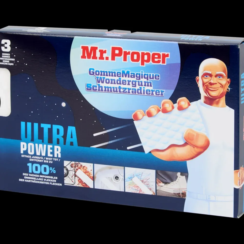Tous Les Articles Articles Ménagers|Articles De Nettoyage<Mr. Proper Éponges magiques | Action FR