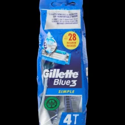 Épilation & Rasage< Rasoirs jetables Gillette Blue3 Simple | Action FR