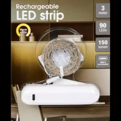 Tous Les Articles Bricolage|Éclairage< Ruban LED rechargeable 150 lm | Action FR