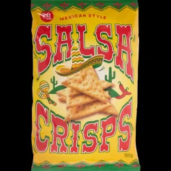 Tous Les Articles Boissons & Alimentation|Chips< Salsa Crisps Ted's Favorites Mexican Style | Action FR