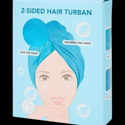 Tous Les Articles Hygiène & Beauté|Soins Capillaires< Serviette pour cheveux 2-en-1 | Action FR