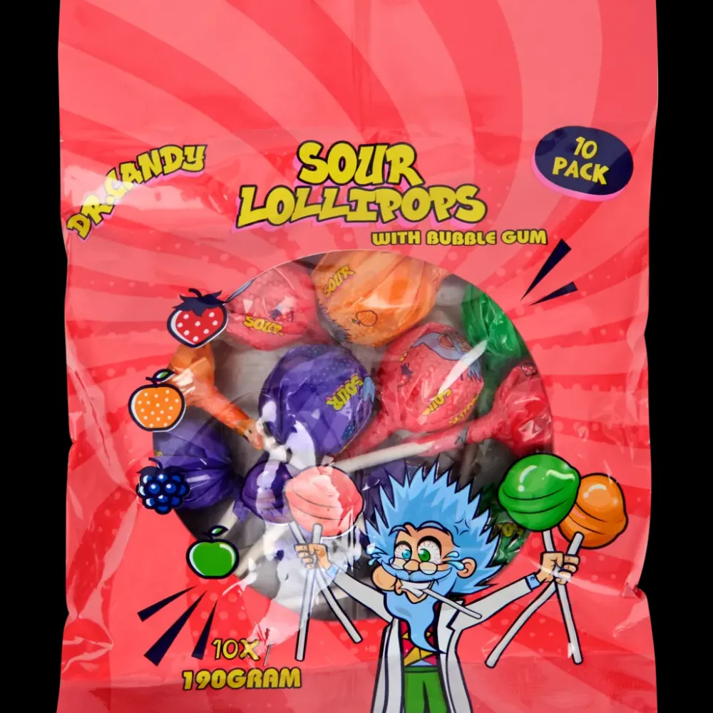 Tous Les Articles Boissons & Alimentation|Friandises Et Bonbons< Sucettes acidulées Dr. Candy | Action FR