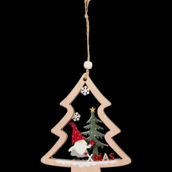 Tous Les Articles Habitat|Décoration Saisonnière< Suspension en bois | Action FR