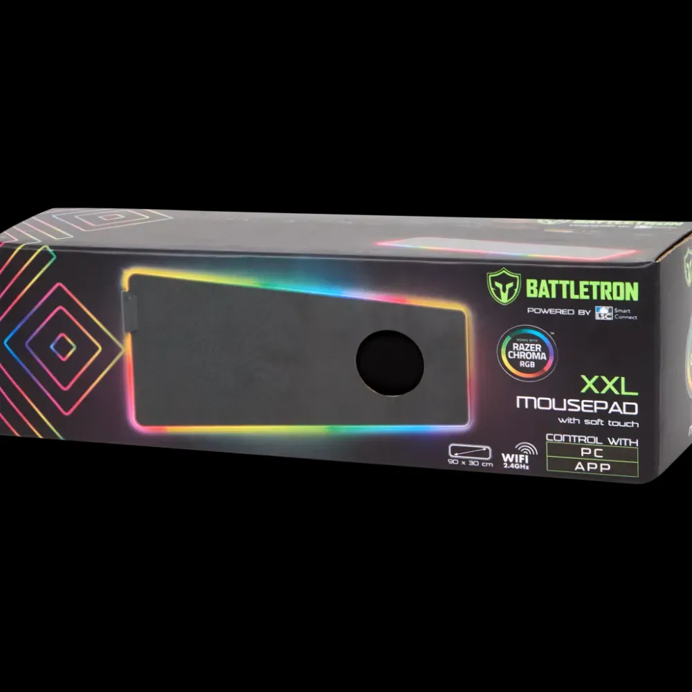 Tous Les Articles Multimédia|Accessoires Multimédia<LSC Tapis de souris de gaming XXL Battletron Razer Chroma | Action FR